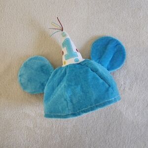 Disney Blue Birthday Hat with Ears